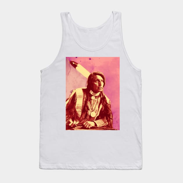 Chief Red Shirt (Oglala) Tank Top by truthtopower